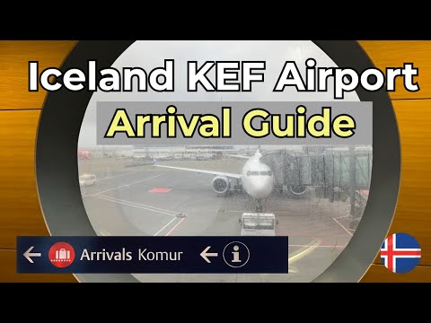 Iceland KEF Airport: Complete Arrival Walkthrough