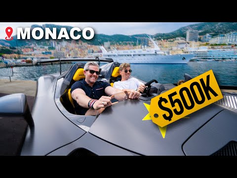 Touring the Monaco F1 Track in Supercars with a Car Expert
