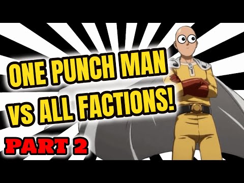 TABS | ONE PUNCH MAN VS ALL FACTIONS - TABS Mods