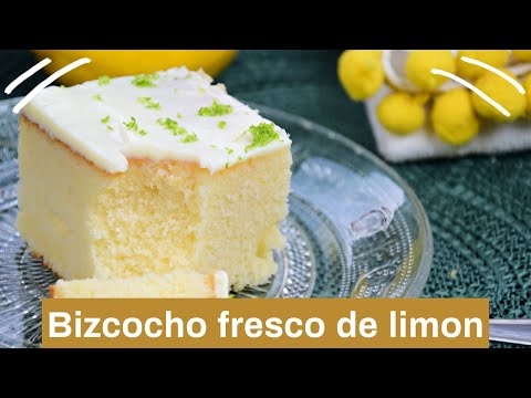 Bizcocho FRESCO DE LIMÓN 🍋