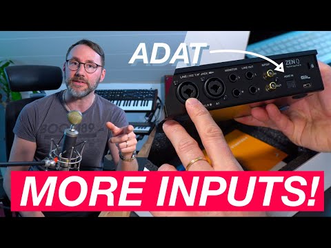 How to expand your audio interface with ADAT