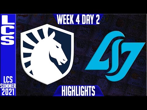 TL vs CLG Highlights | LCS Summer 2021 W4D2 | Team Liquid vs Counter Logic Gaming