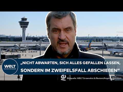 DROHNEN IN MÜNCHEN: "Abschießen statt abwarten"! Markus Söder fordert Iron Dome für Deutschland