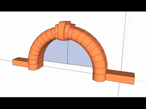 SketchUp Арки и свод