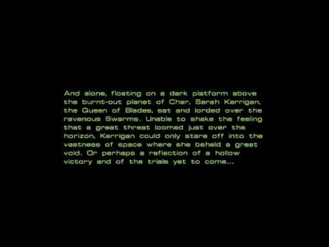 StarCraft Brood War Zerg Campaign: The Queen Of Blades Epilogue