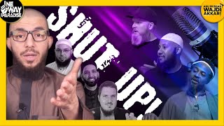 Shut Up! Omar Suleiman, Daniel Haqiqatjou, Abu Taubah, Abu Umar Podcast | Abu Mussab Wajdi Akkari