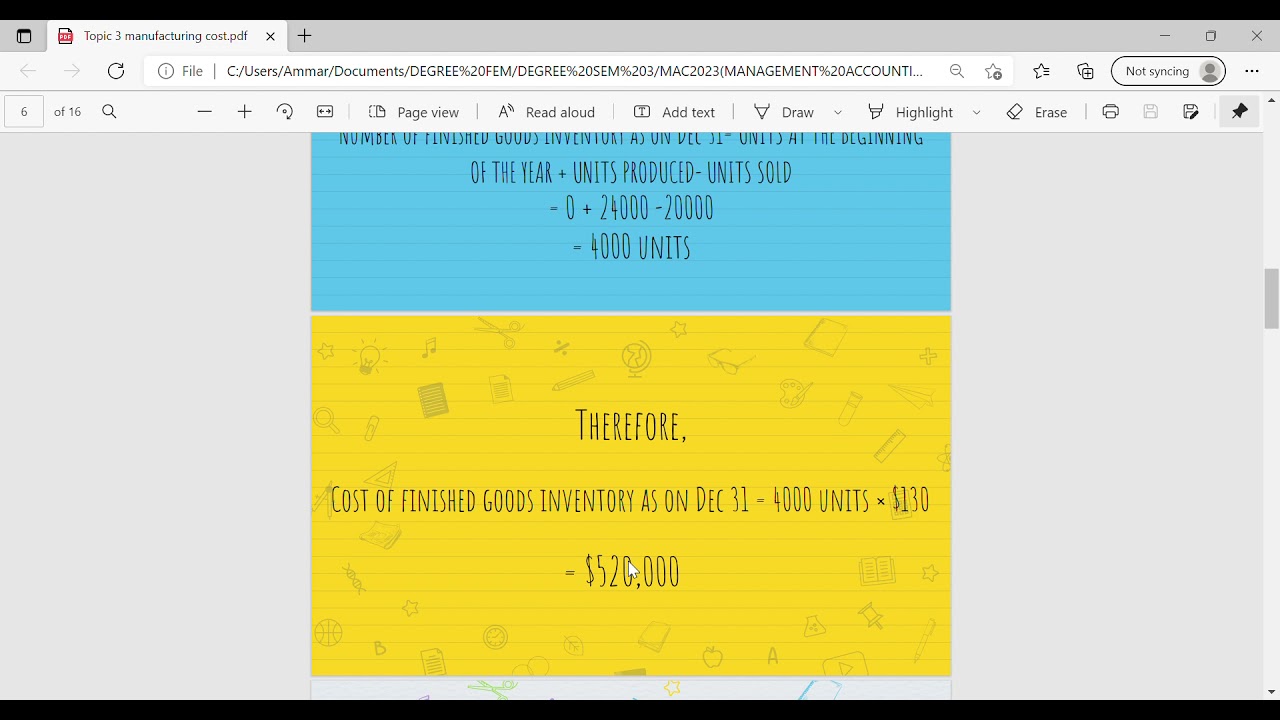 Topic 3 manufacturing cost pdf   Personal   Microsoft​ Edge 2021 11 07 12 00 54