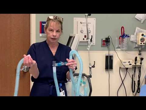COVID-19- Wie benutzt man ein Beatmungsgerät, um mehrere Patienten zu retten?