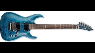 Video thumbnail for Электрогитара LTD MH-100/QM by PopMusicRu