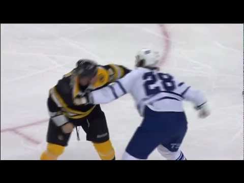 Colton Orr vs Shawn Thornton - Oct 20th 2011 (HD)