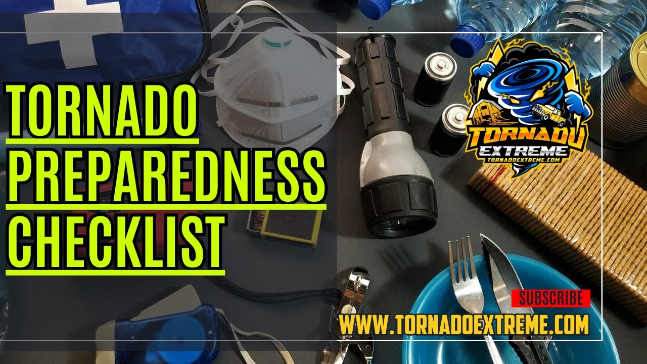 Tornado Preparedness Checklist: Stay Safe! 🌪️📋 | Tornado Extreme 🌀