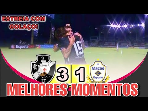 SHOW DO VASCÃO! VASCO 3X1 MACAÉ | MELHORES MOMENTOS CARIOCA 24/03/ 21