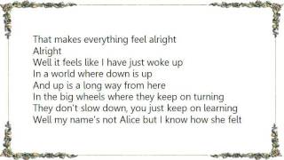 Lisa Mitchell - Sometimes I Feel Like Alice Lyrics