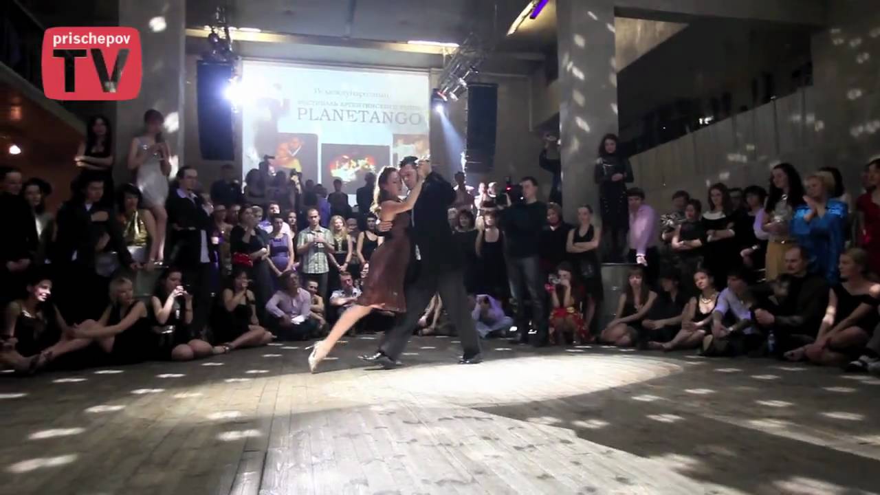 Diego El Pajaro Riemer and Maria Belen Guiachello, Russia, Moscow, "Planetango4",(4)