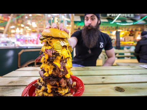 THE BEAST BURGER CHALLENGE | 40 X 20 X 20 BURGER | C.O.B. Ep.145