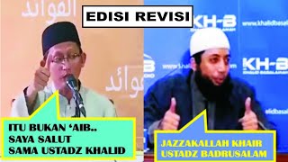 Download lagu [ REVISI ] Ucapan Terimakasih Ust Khalid Basalamah Kpd Ust Abu Yahya Badrusalam mp3