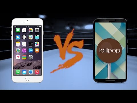 iOS 8 vs. Android 5.0 Lollipop