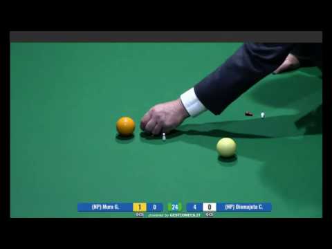 MURO vs DIOMAJUTA - 2^PROVA BILIARDO BTP 2016/17 CASERTA