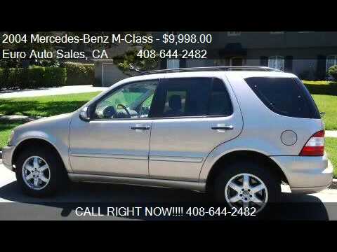 2004 Mercedes-Benz M-Class ML500 - for sale in SAN JOSE, CA