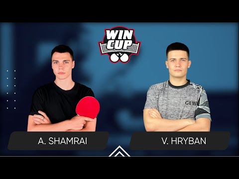 20:15 Andrii Shamrai - Vadym Hryban West 4 WIN CUP 04.09.2024 | Table Tennis WINCUP