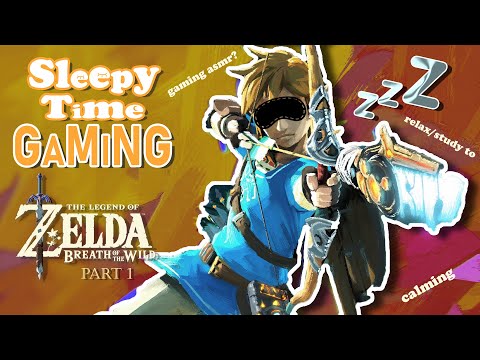 Let's Sleep! | Zelda: Breath of The Wild | Gameplay To Relax/Study/Sleep To - PART 1