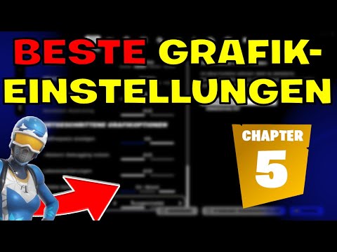 📈Fortnite Chapter 5 DIE BESTEN Grafik-EINSTELLUNGEN für FPS, Grafik, input delay und mehr Settings!✅