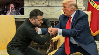 [問卦] X惡搞影片：澤倫斯基氣到一拳揍暈川普