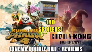 Movie Vlog - Kung Fu Panda 4 + Godzilla x Kong cinema DOUBLE BILL + reviews (SPOILER-FREE)