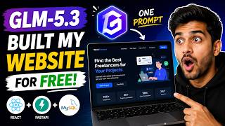 GLM-5.3 Built My Website for FREE 🤯