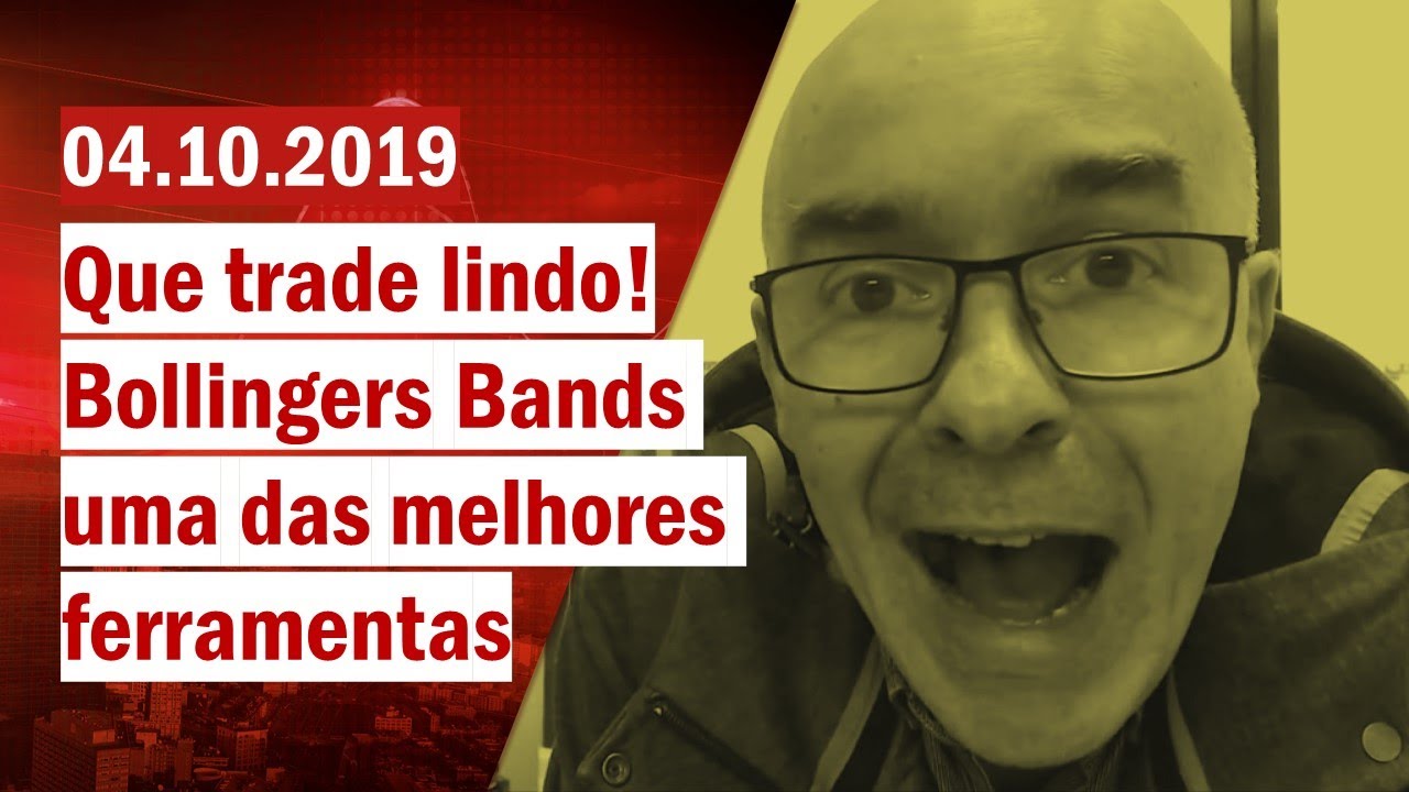 QUE TRADE LINDO! Bollinger Bands uma das melhores ferramentas