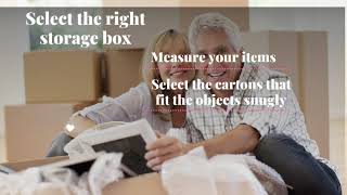Right Boxes For Storage When Moving
