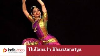 Thillana in Bharatanatyam by Savitha Sastry 