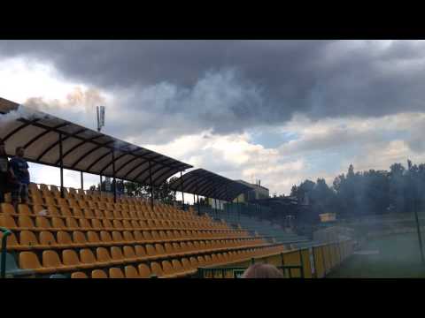 Kibice Rozwoju na treningu przed meczem ze Zniczem (2)