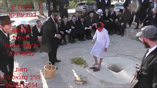 הכנת יין בגת עתיקה