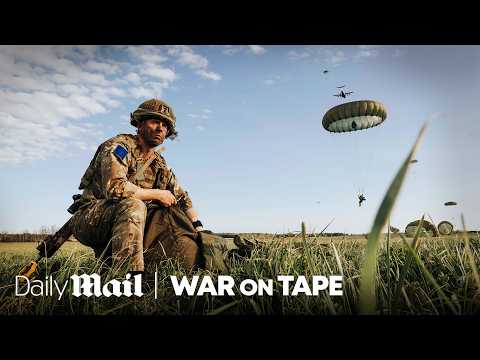 How Britain’s Paratroopers train for a NATO strike mission | War On Tape | Daily Mail