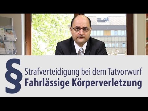 Fahrlässige Körperverletzung |  Rechtsanwalt | Heidelberg