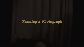 Framing a Photograph
