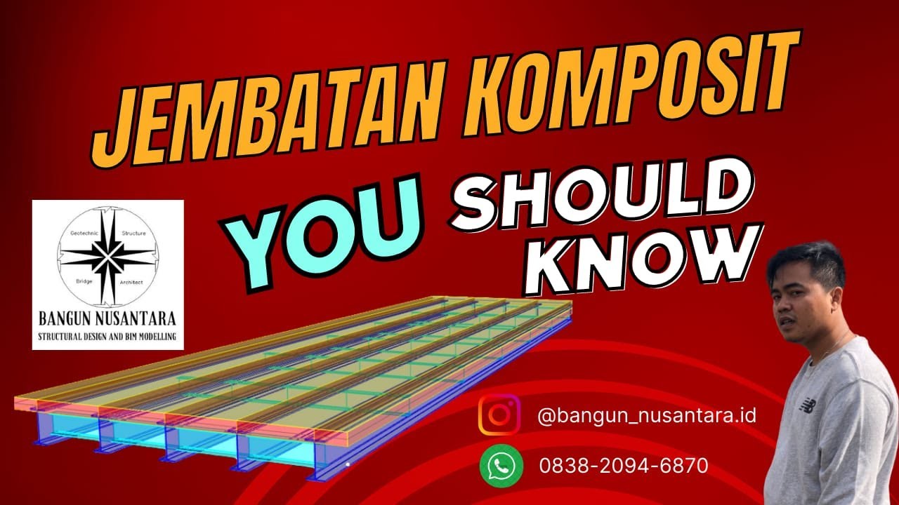 TUTORIAL DESAIN JEMBATAN KOMPOSIT GIRDER SAP2000 SNI PEMBEBANAN JEMBATAN