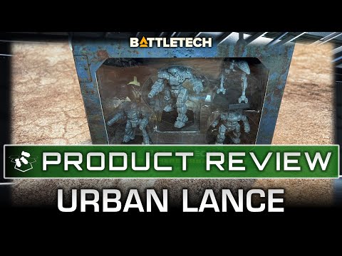 BattleTech Urban Lance Review! | Wave 2 Kickstarter Deep Dive Series | Clan Invasion Kickstarter