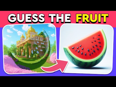 Guess by ILLUSION - Fruits Edition 🍓🍉🍏 Easy, Medium, Hard levels