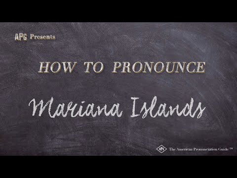 How to Pronounce Mariana Islands (Real Life Examples!)