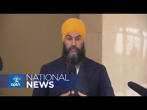 NDP leader Jagmeet Singh on Coastal GasLink | APTN News