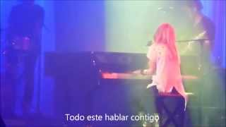Avril Lavigne - Stop standing there LIVE subtitulado en español