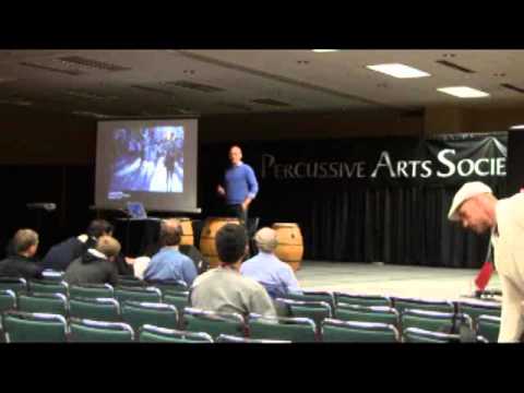 Clifford Sutton - PASIC 2013 Clinic: The Candombe Drumming of Uruguay (Part I)