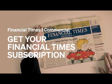 GET YOUR FINANCIAL TIMES – Innovative way to highlighting various types of subscription options