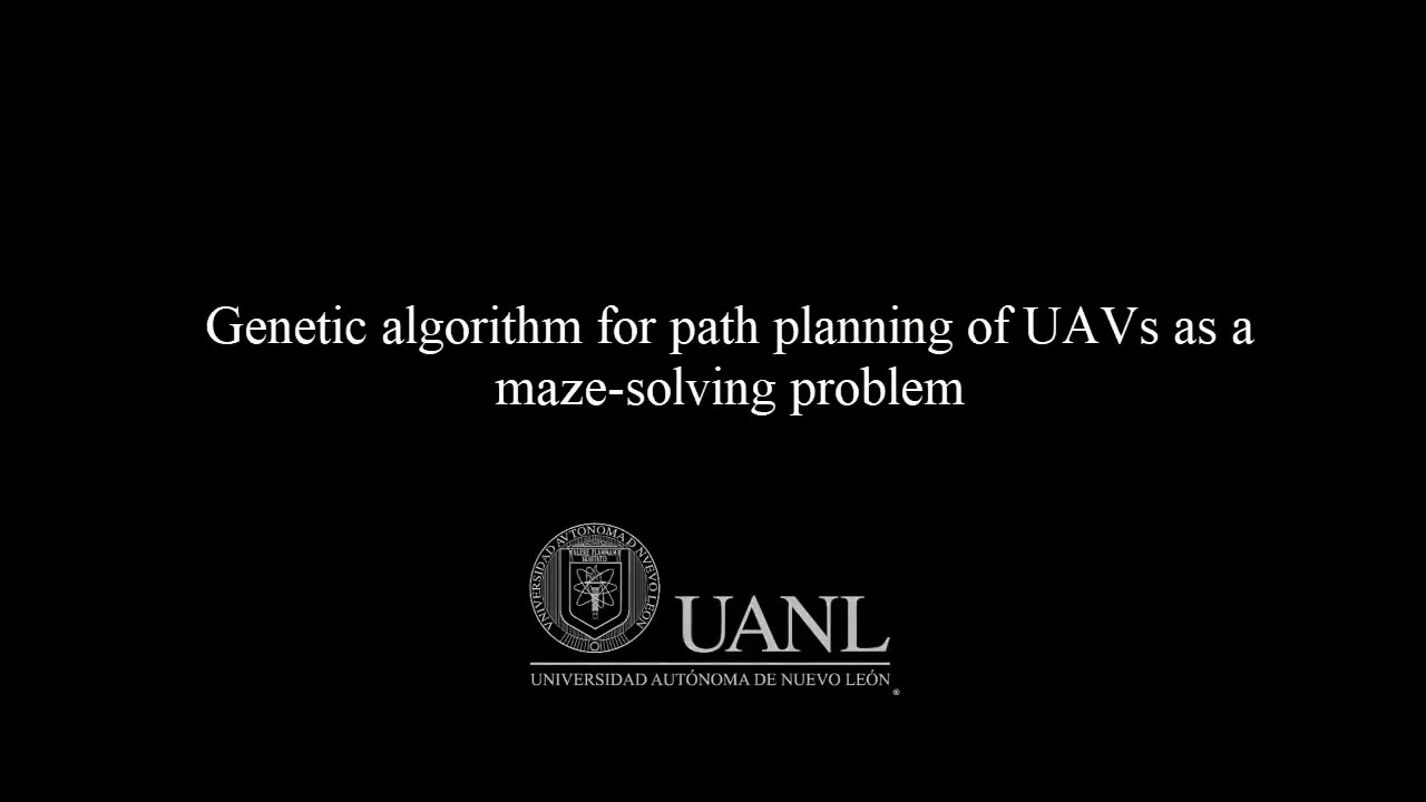 Genetic algorithm for path planning of UAVs as a maze-solving problem