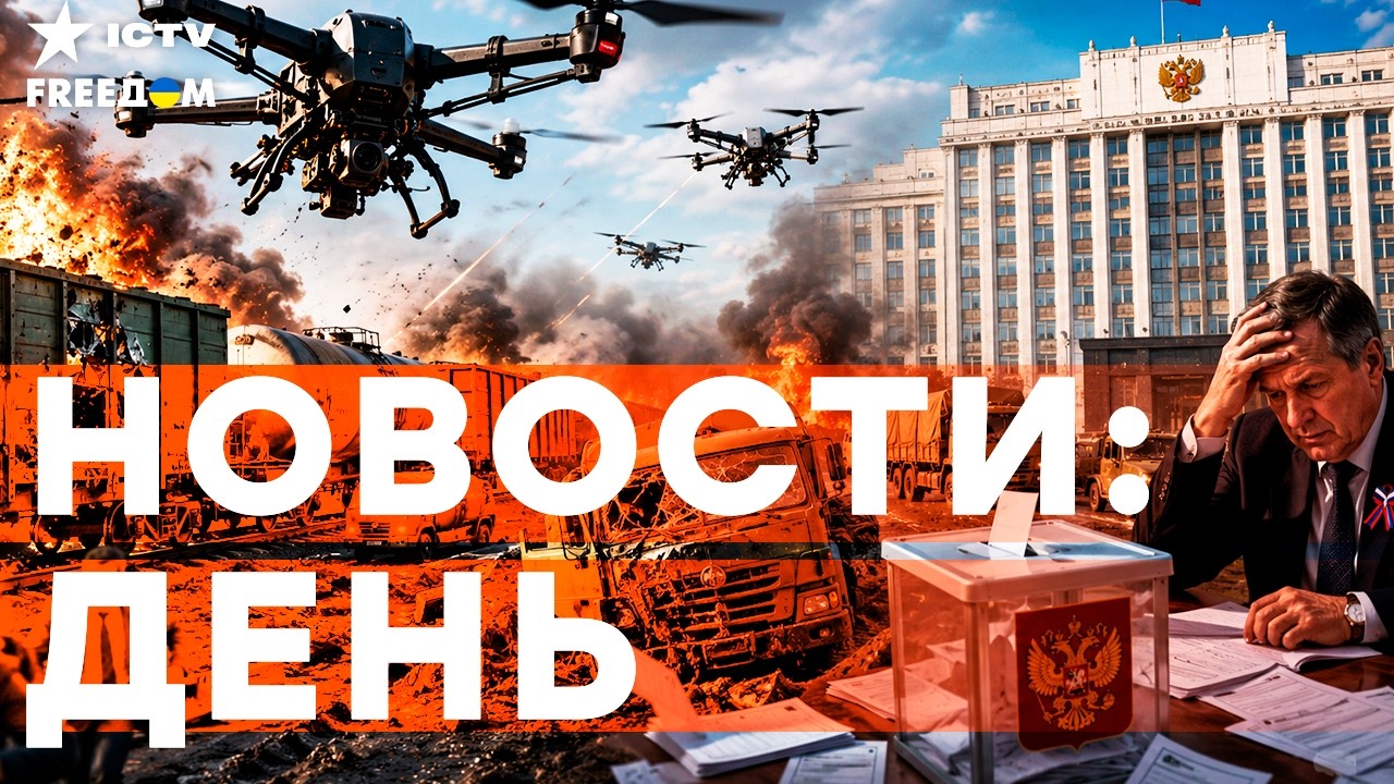 ДРОНЫ ломают ЛОГИСТИКУ РФ. ВЫБОРЫ в ГОСДУМУ под УГРОЗОЙ | Freedom live
