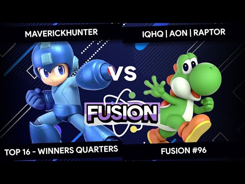 Fusion #96 - MaverickHunter (Megaman) vs Raptor (Yoshi) - Top 16 - Winners Quarters