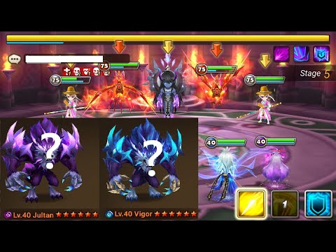 Summoners War TOA HELL RANK 47 - Stage 5 Veromos 3 Stars