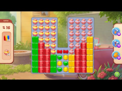 Homescapes Level 12956 No Boosters Gameplay #Bubunka